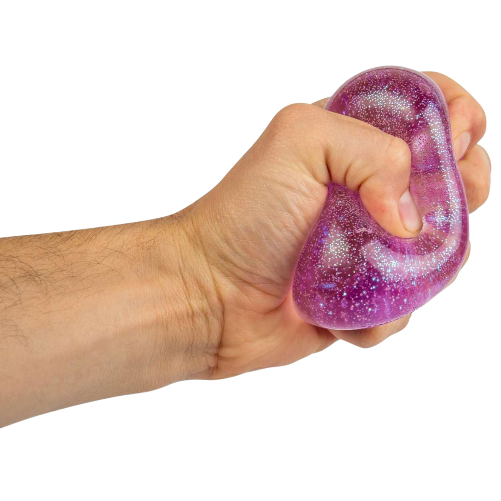 NeeDoh | NICE Cube Glitter & Glow | Super Squeeze!