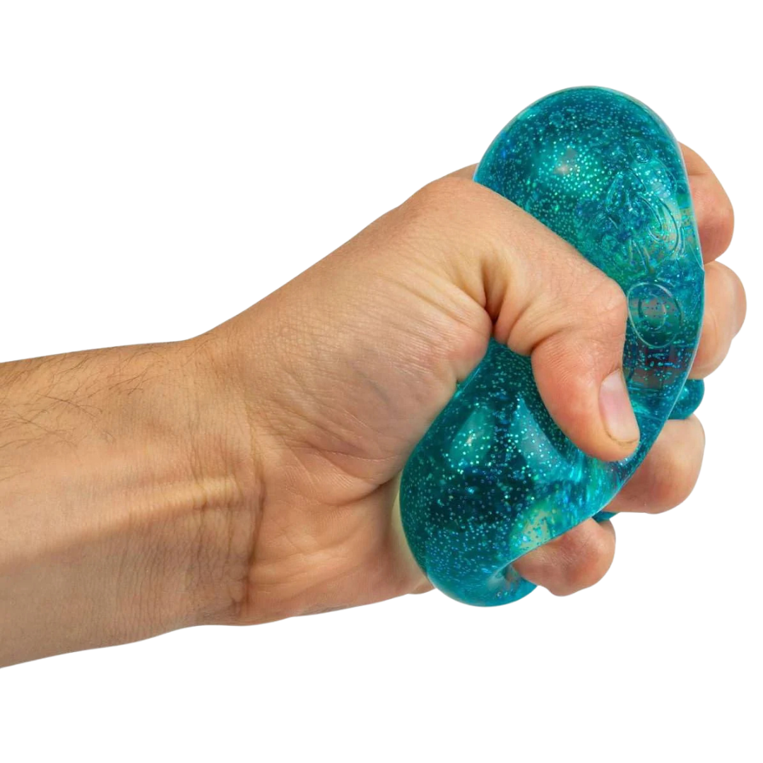 NeeDoh | NICE Cube Glitter & Glow | Super Squeeze!