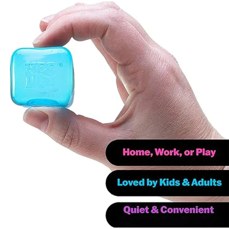Needoh Nice Cube - Pocket Stress Relief Fidget for Anxiety & Focus