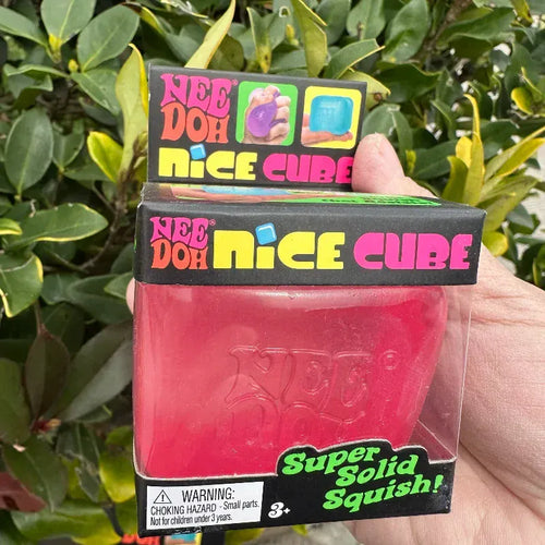 Needoh Nice Cube - Pocket Stress Relief Fidget for Anxiety & Focus